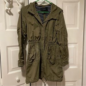 J.Crew Jackie & Coats- Green Fatigue Military Jacket